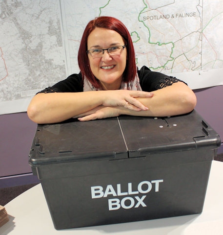 Clare Poole, elections manager at Rochdale Borough Council