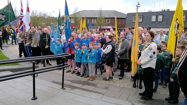 Middleton Scout and Guide Associations St George’s Day Procession