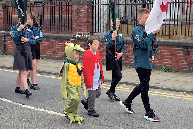 Heywood Scout and Guide Associations St George’s Parade