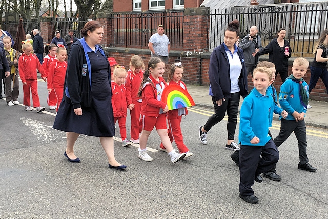 Heywood Scout and Guide Associations St George’s Parade