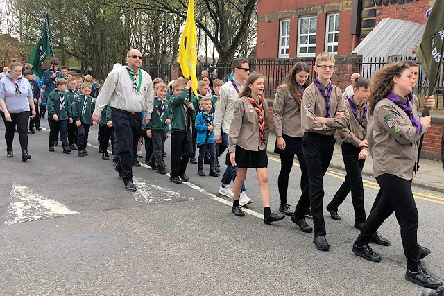 Heywood Scout and Guide Associations St George’s Parade