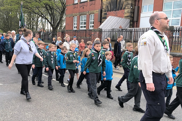 Heywood Scout and Guide Associations St George’s Parade