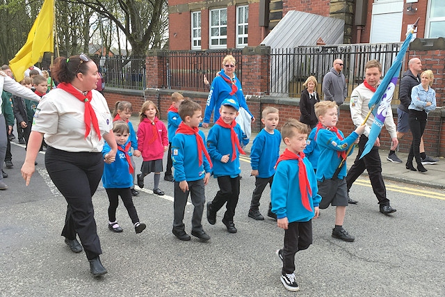 Heywood Scout and Guide Associations St George’s Parade