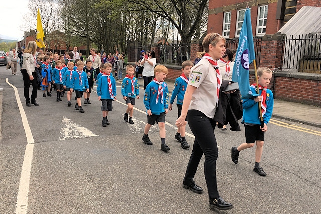 Heywood Scout and Guide Associations St George’s Parade