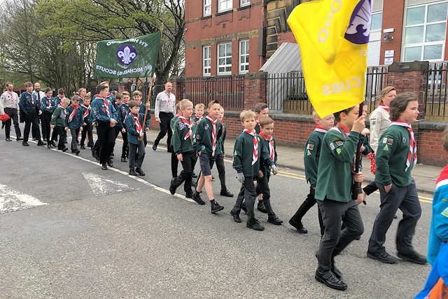 Heywood Scout and Guide Associations St George’s Parade