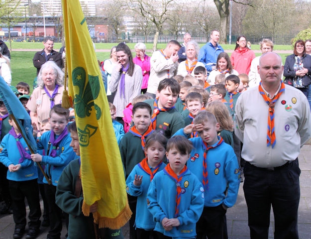 St George's Day Parade in Rochdale