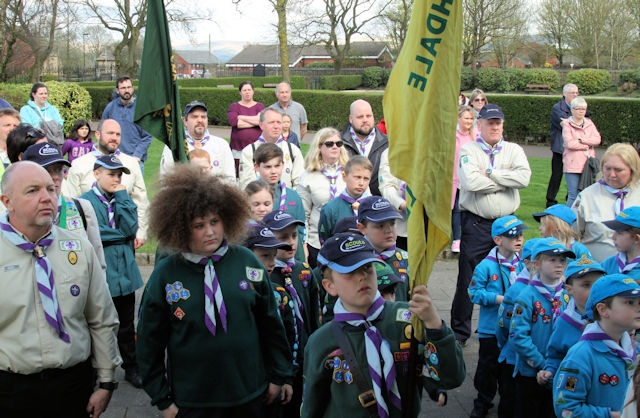 St George's Day Parade in Rochdale