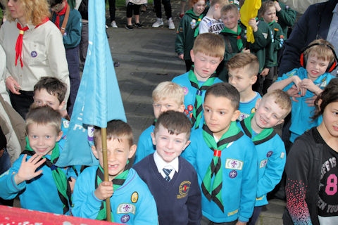 St George's Day Parade in Rochdale