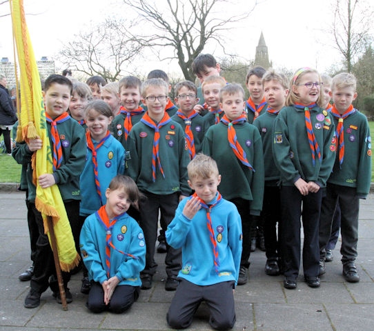 St George's Day Parade in Rochdale