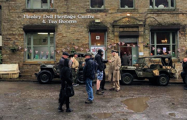 1940s day at Healey Dell Tea Rooms