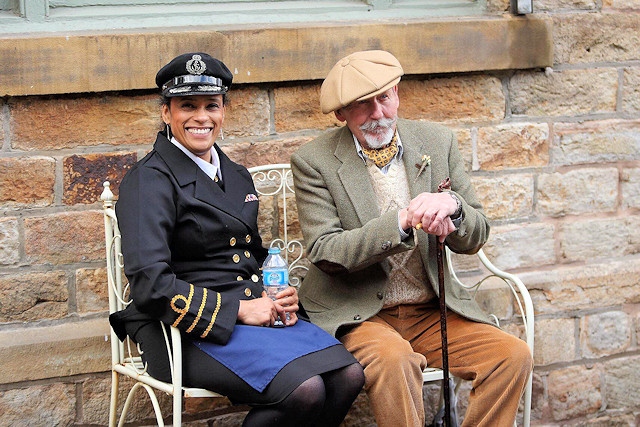 1940s day at Healey Dell Tea Rooms