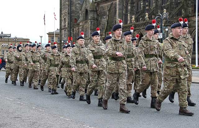 Royal Regiment of Fusiliers 50th Anniversary Parade