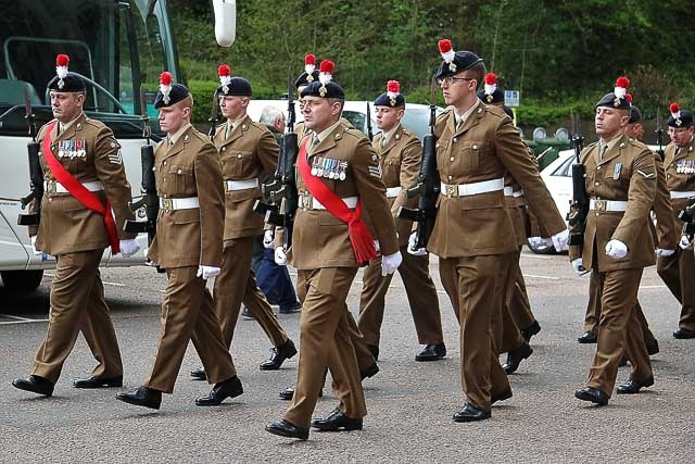 Royal Regiment of Fusiliers 50th Anniversary Parade