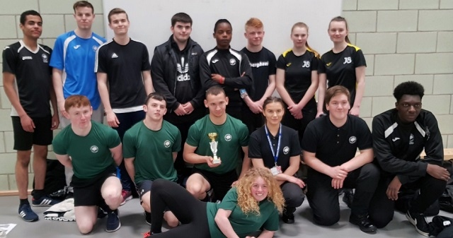 Hopwood Hall College Sport & UPS team