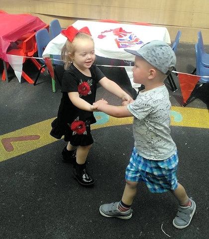 Genesis Day Care Nursery celebrate the royal wedding