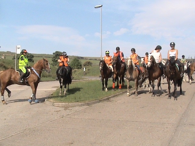 Local Rochdale riders embarking on the circular ride from Catley Lane Head