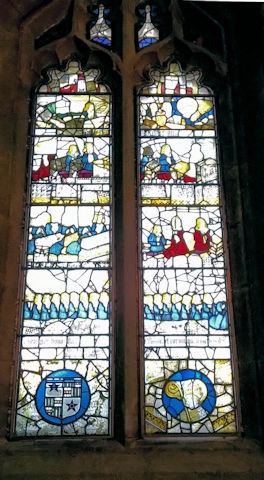 Flodden window, St Leonard's, Middleton Parish Church