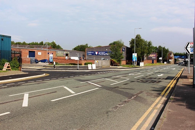 The new link road means easier access to the train station's park and ride 