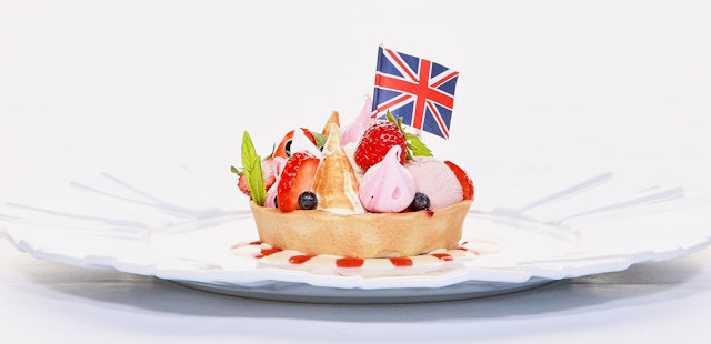 Ascot Mess, a refined creation of the old school classic Eton Mess by Andrew Nutter for Ascot Ladies Day