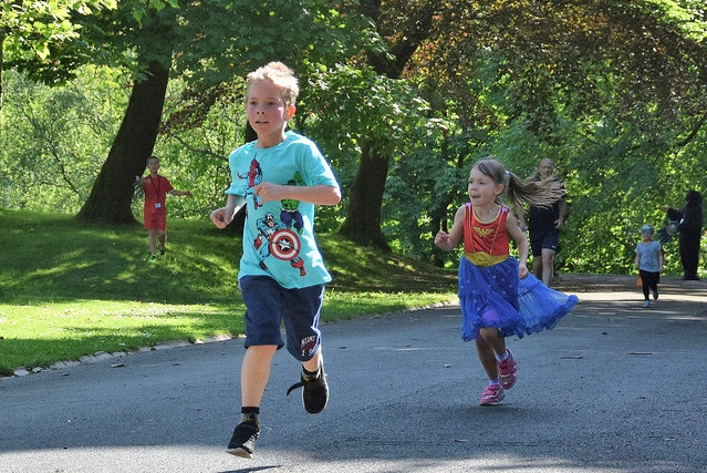 Junior Parkrun celebrates one year of running in Queen's Park