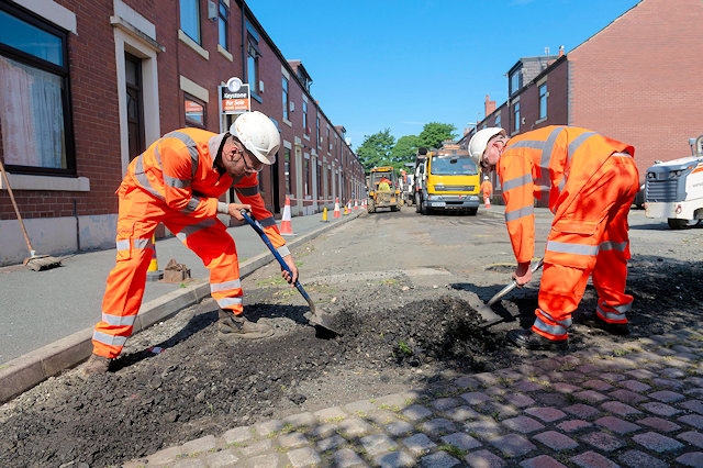 Roadworks - pothole repair programme 