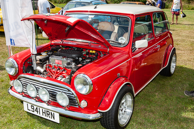 Classic car show (stock image)