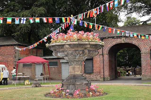 All things international were celebrated in Falinge Park on Sunday