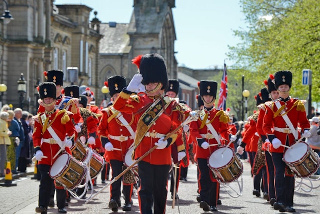 The Band of Royal Regiment of Fusiliers (Lancashire) 