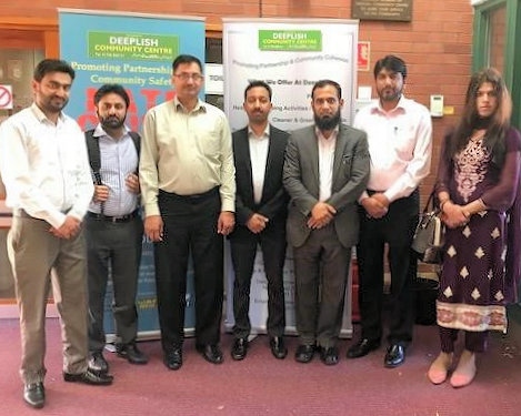 Consulate General of Pakistan team at Deeplish Community Centre 