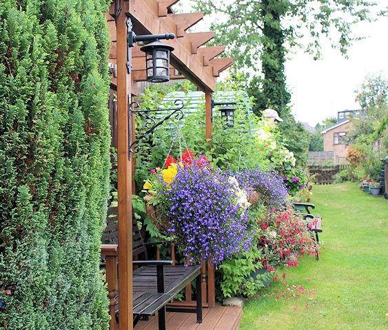 First prize of the 'Alleyways in Bloom’ was awarded to residents of Shaftesbury Avenue in Smithy Bridge