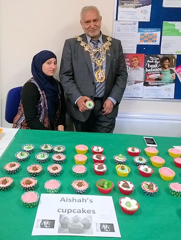 Mayor Mohammed Zaman at the Spotland Community Centre Pakistan Independence Day Celebration