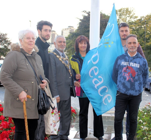 Flag Raising Ceremony for International Day of Peace