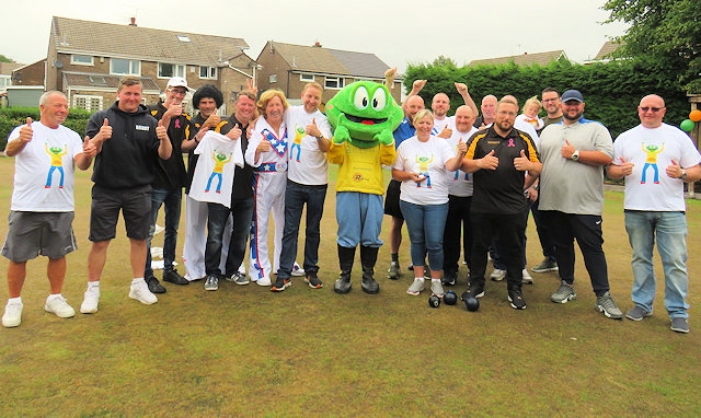 Memorial bowls competition at the Summit Hotel, Heywood to celebrate the life of the late Kelly Hadaway