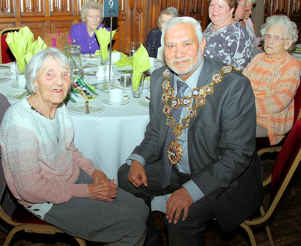 Mayor Mohammed Zaman at the first Pensioner Convention