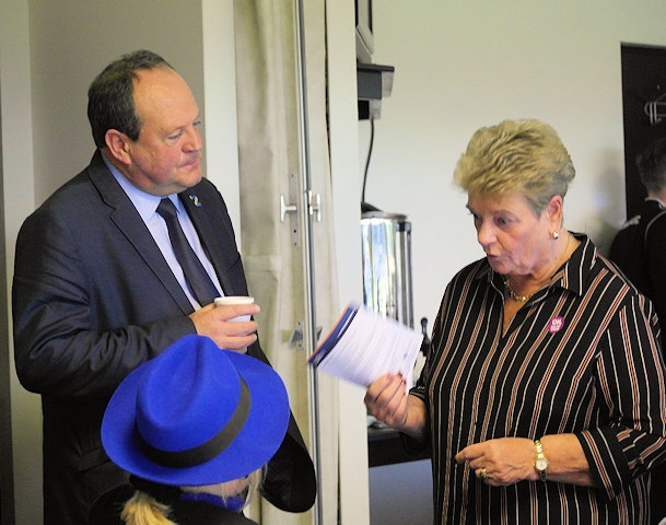 David Bottomley, Rochdale AFC Director at Dale’s Silver 60s Macmillan Coffee Day