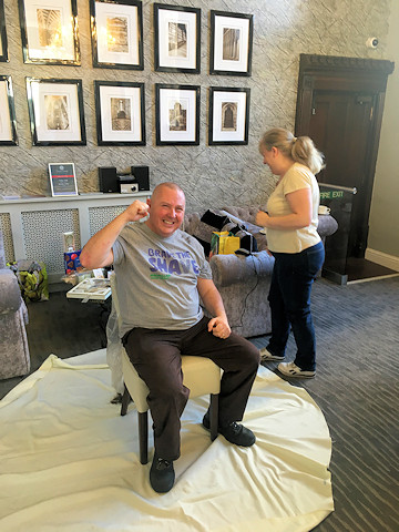 Ian Sumner braves the shave