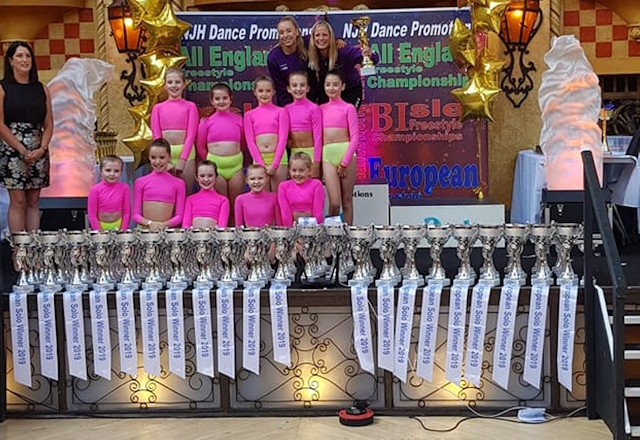 Fabdance Centre danced their way to the top of the leaderboard 