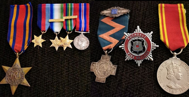 The late John O'Donnell's medals