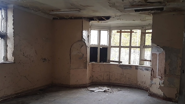 Inside the family chapel of Hopwood Hall estate