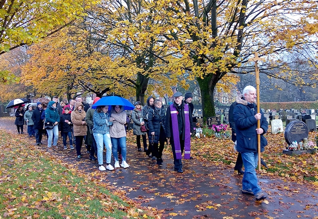 Celebrating All Souls' Day at Rochdale Cemetery