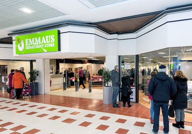 Emmaus move into Rochdale Exchange Shopping Centre old Beals store thanks to Co-op