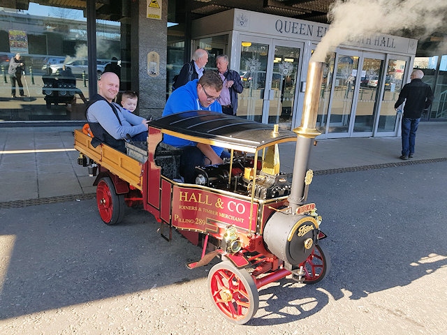 The Manchester Model Engineering Exhibition Trophy was awarded to Dave Hall from Blackpool Steam for his fantastic model of a Foden steam lorry