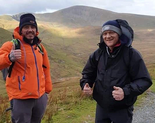 Climbing Snowdon for PAGUK 