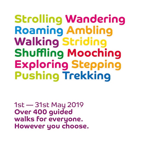 No matter whether you’re a stroller, roamer, shuffler, moocher or a marcher the Greater Manchester Walking Festival has something for you