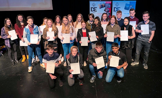 Some of the young people from across the borough were awarded their Duke of Edinburgh Silver Awards