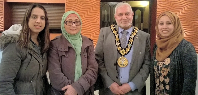 Mayor Mohammed Zaman at the Hope for Disabled Children charity fundraising dinner