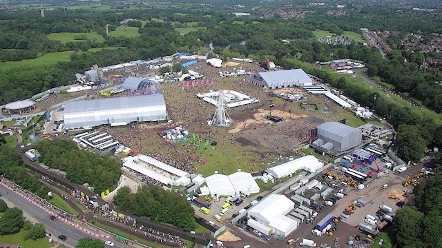 The Parklife festival is being held in Heaton Park this weekend