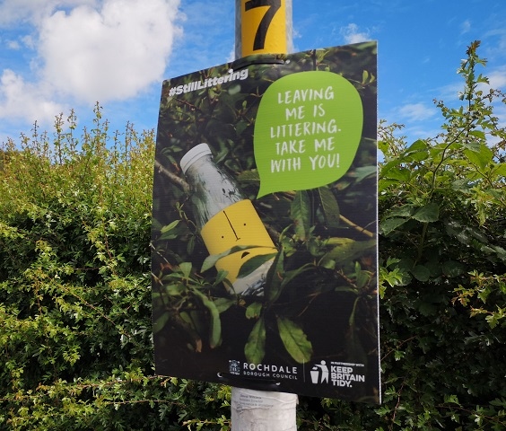 Careful littering is the term used to describe things like coffee cups being left on tables or sandwich wrappers being abandoned on park benches