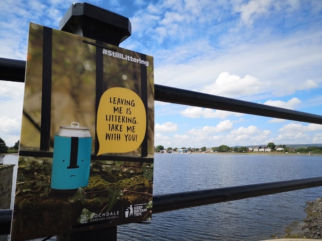 Careful littering is the term used to describe things like coffee cups being left on tables or sandwich wrappers being abandoned on park benches