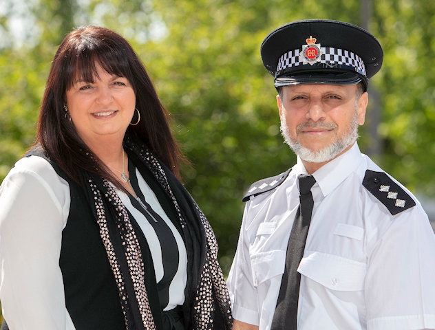 Force Collision Manager Carmella Yaffa and Chief Inspector Bash Anwar